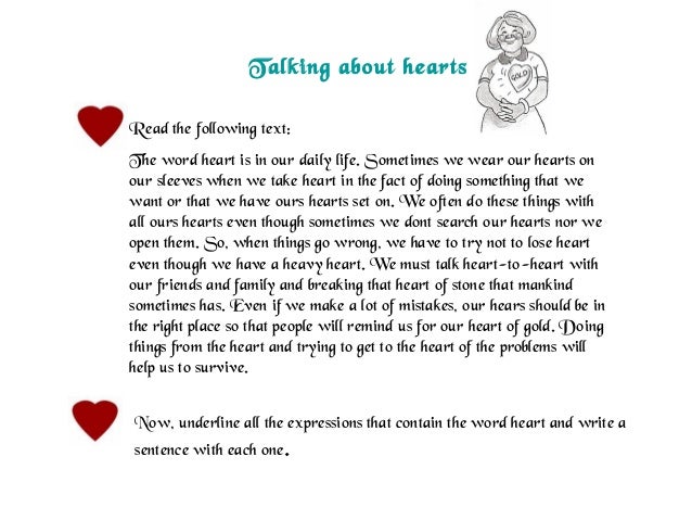 Essay using idioms